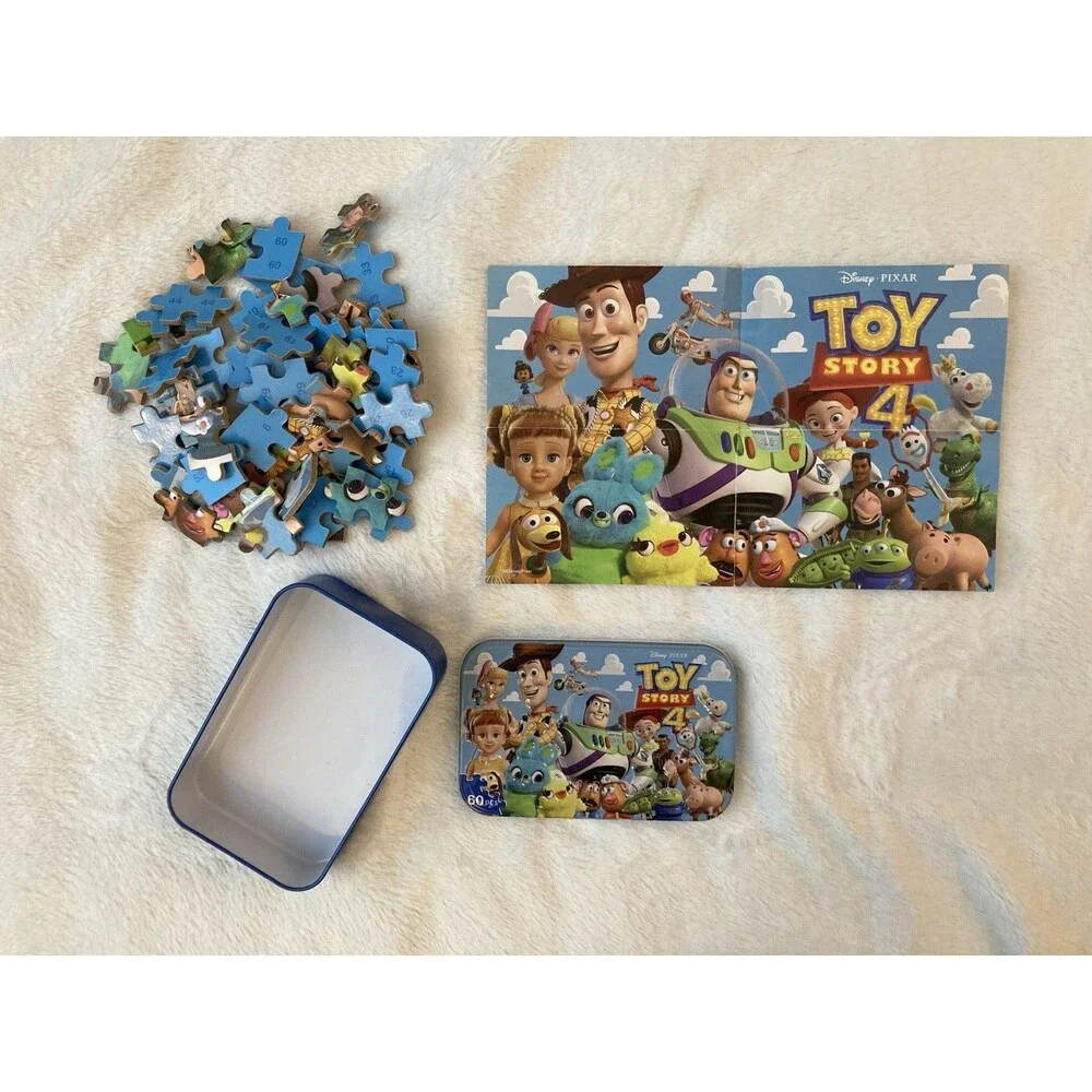 Toy Story 4 Pocket Size Puzzle | 60 Pieces | Includes Picture For Reference